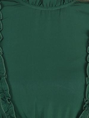 frill detail flared dress - 17461779 - Standard Image - 4