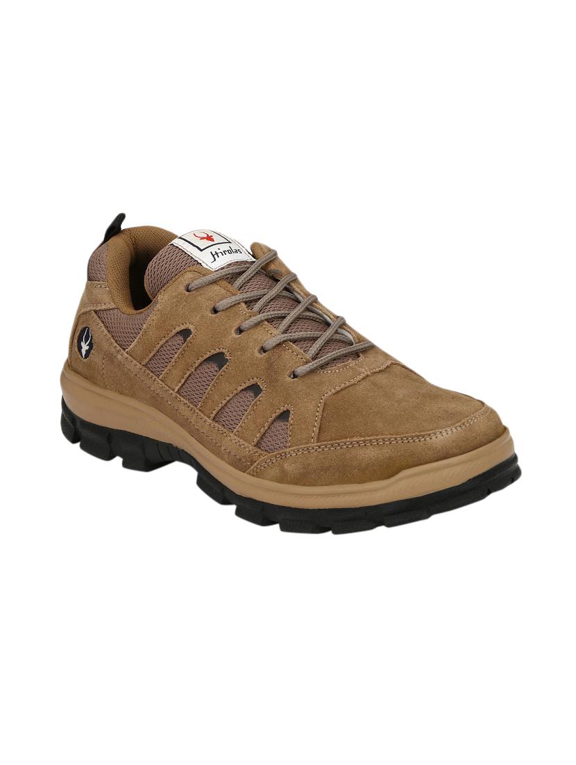 tan lace up sport shoe - 17461803 - Zoom Image - 1