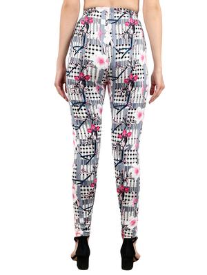 high rise floral legging - 17461809 - Standard Image - 3