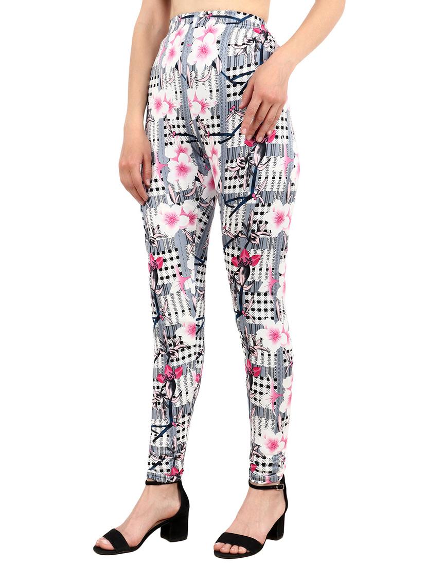 high rise floral legging - 17461809 - Zoom Image - 2