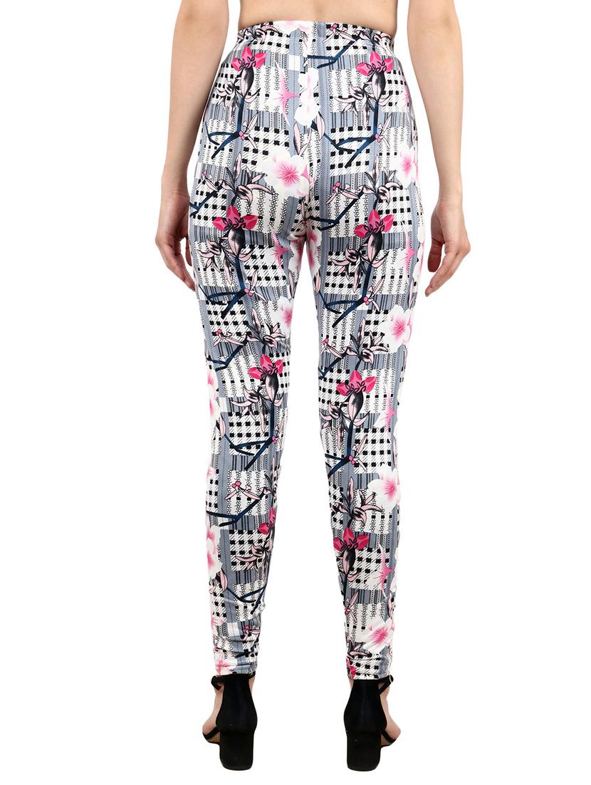 high rise floral legging - 17461809 - Zoom Image - 3