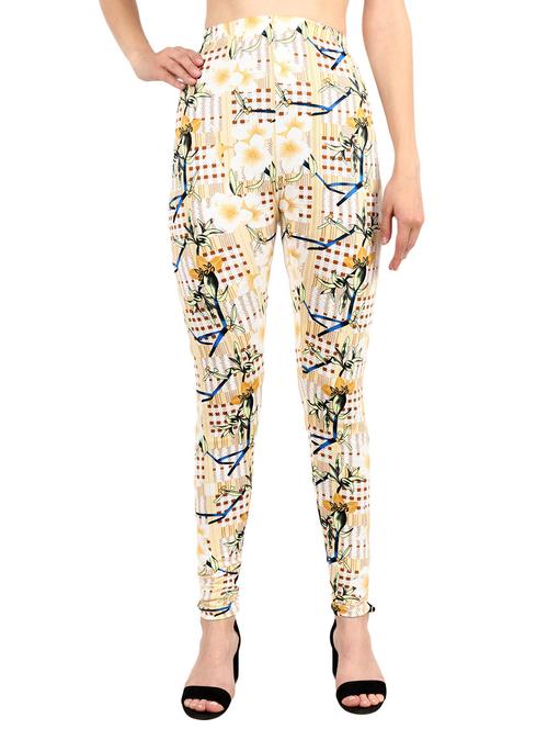 high rise floral legging - 17461810 - Standard Image - 1