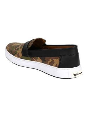 beige canvas slip on shoes - 17461825 - Standard Image - 3