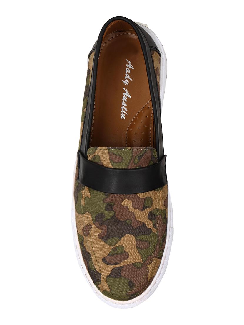 beige canvas slip on shoes - 17461825 - Zoom Image - 4