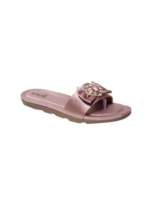pink pu slip on sandals - 17461896 - Standard Image - 1