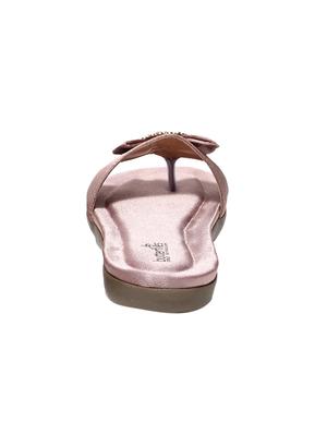 pink pu slip on sandals - 17461896 - Standard Image - 3