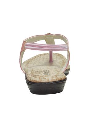 pink pu slip on sandals - 17461916 - Standard Image - 3