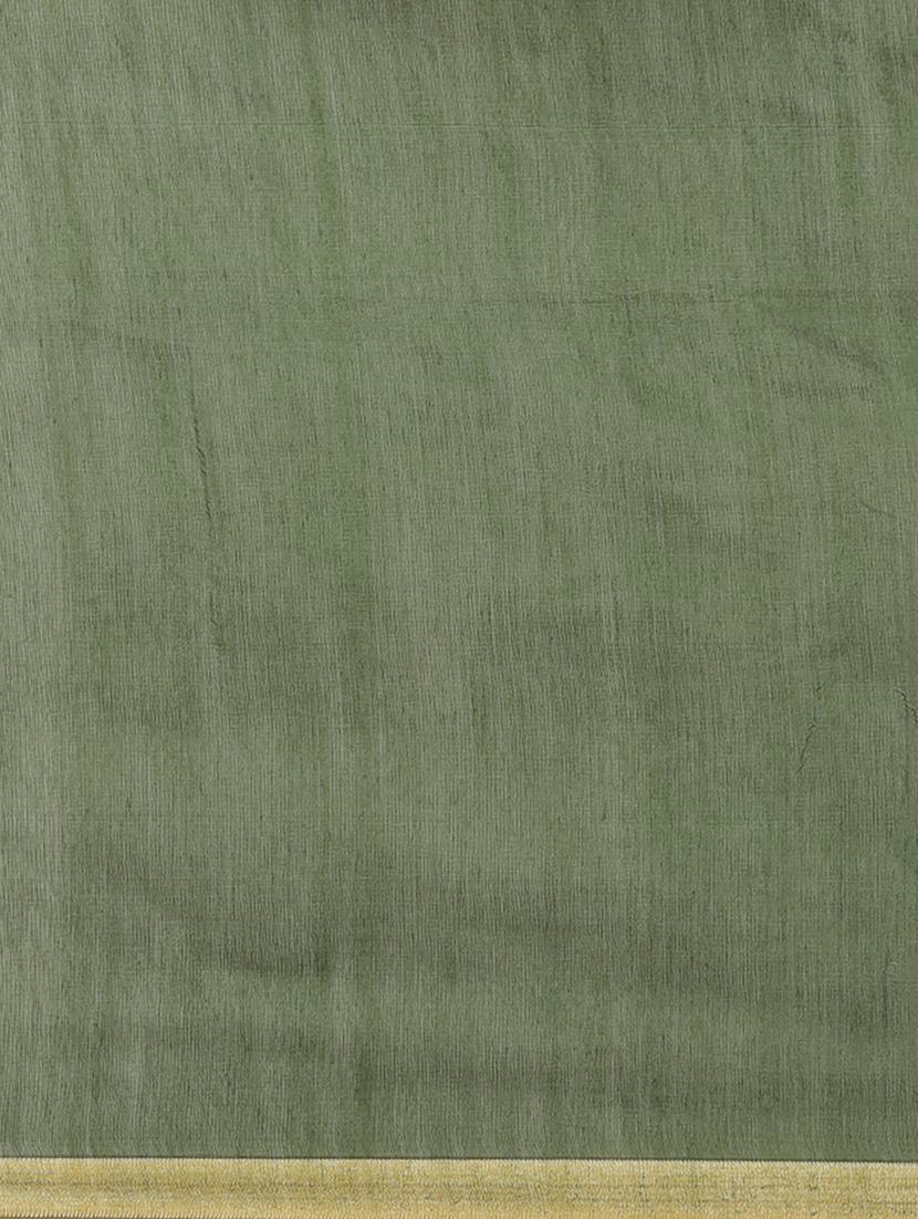 self design handloom saree with blouse - 17461989 - Zoom Image - 6