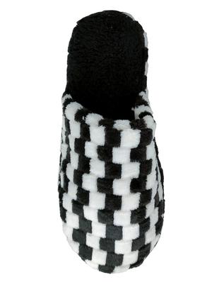 black slip on flip flop - 17462087 - Standard Image - 3