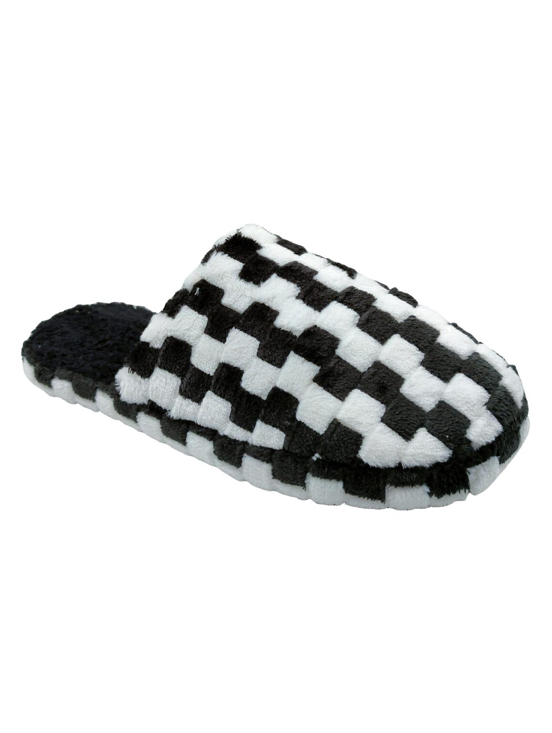 black slip on flip flop - 17462087 - Zoom Image - 1