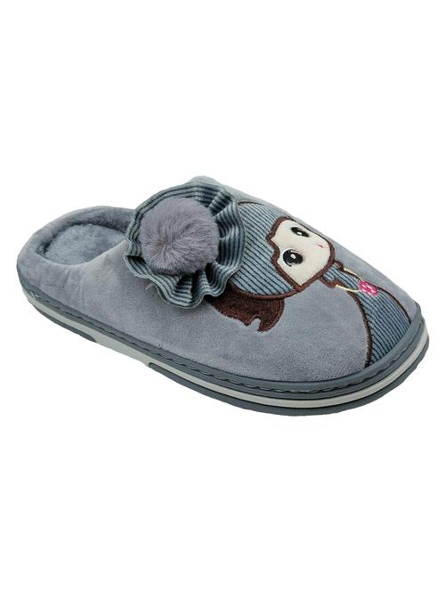 grey slip on flip flop - 17462092 - Standard Image - 1
