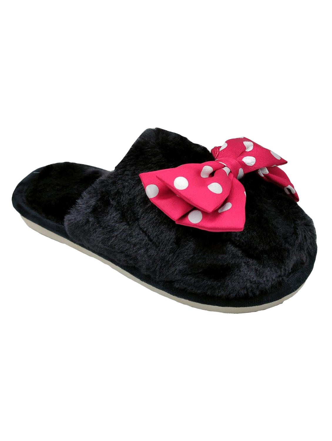 black slip on flip flop - 17462094 - Zoom Image - 1