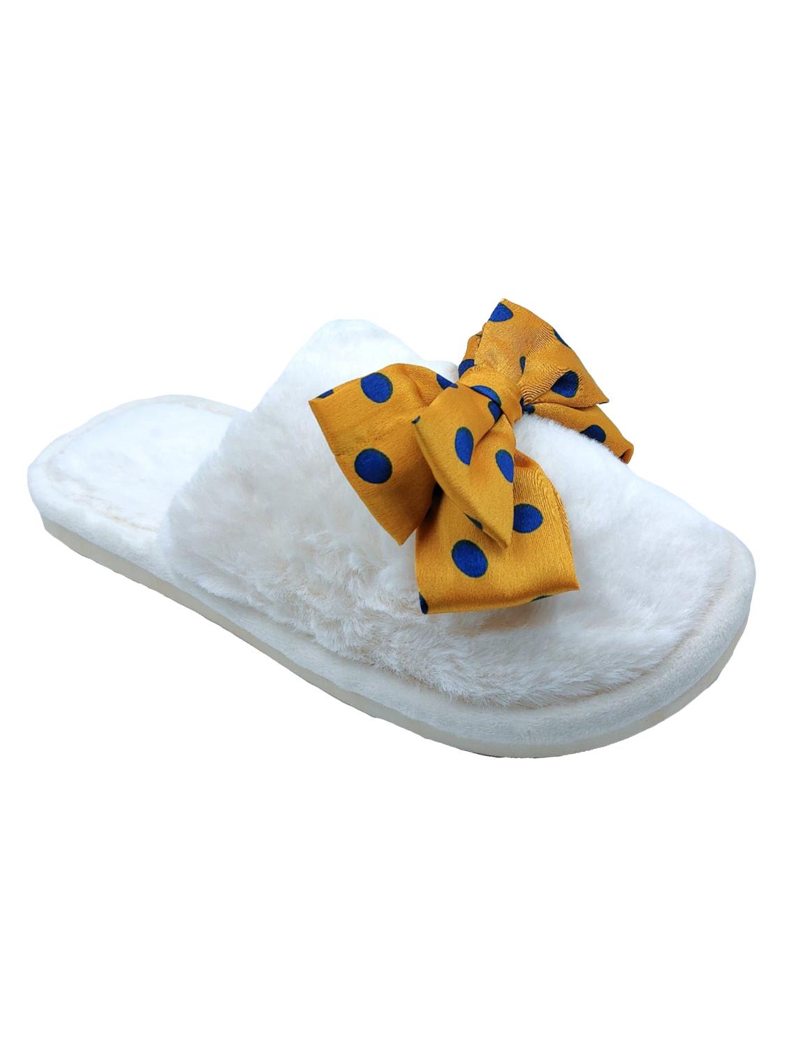 white slip on flip flop - 17462097 - Zoom Image - 1