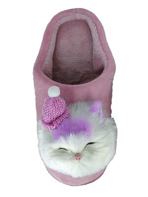 purple slip on flip flop - 17462110 - Standard Image - 3