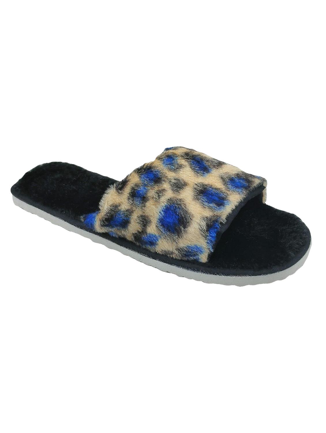 blue slip on flip flop - 17462115 - Zoom Image - 1