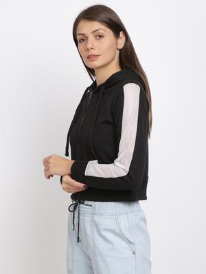 hooded neck fleece sweatshirt - 17462164 - Standard Image - 2