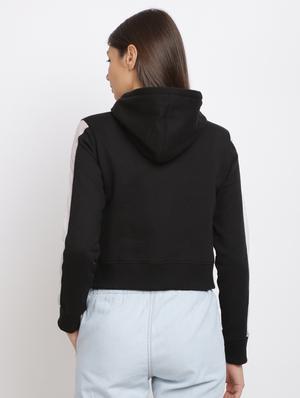 hooded neck fleece sweatshirt - 17462164 - Standard Image - 4