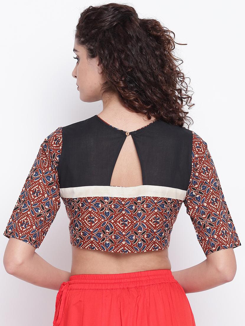 floral printed blouse - 17462190 - Zoom Image - 3