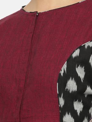 ikat printed blouse - 17462199 - Standard Image - 4