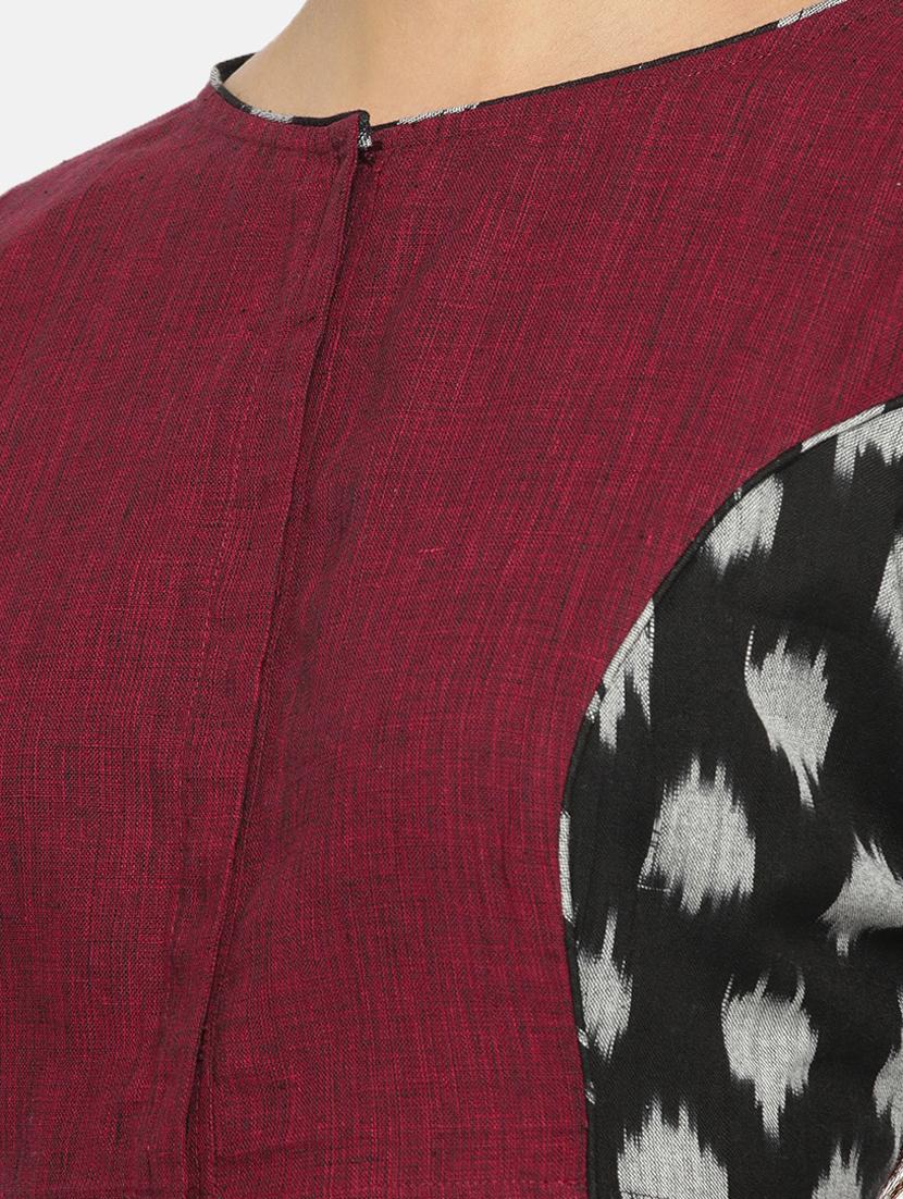ikat printed blouse - 17462199 - Zoom Image - 4