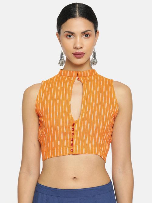 ikat printed blouse - 17462206 - Standard Image - 1