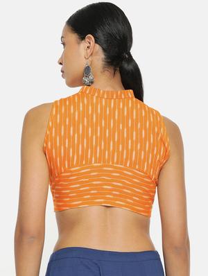 ikat printed blouse - 17462206 - Standard Image - 3