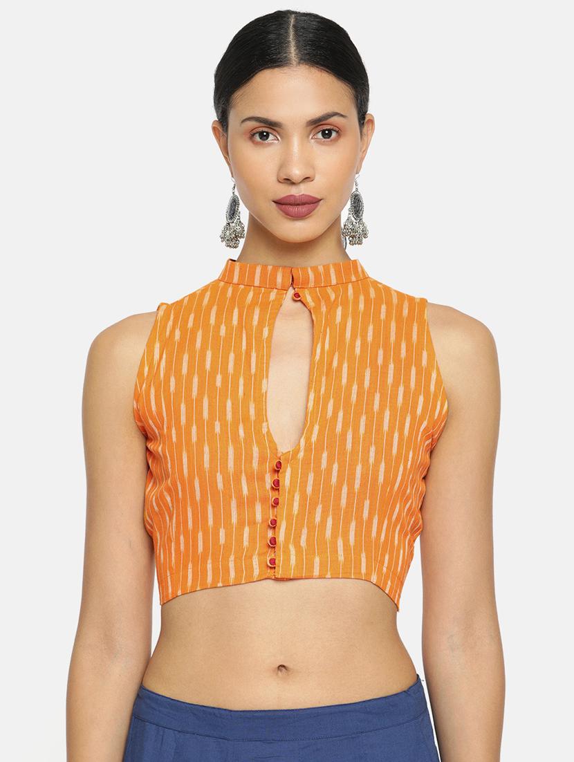 ikat printed blouse - 17462206 - Zoom Image - 1