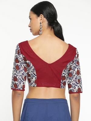 floral printed blouse - 17462207 - Standard Image - 3