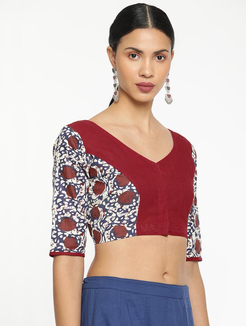 floral printed blouse - 17462207 - Zoom Image - 2