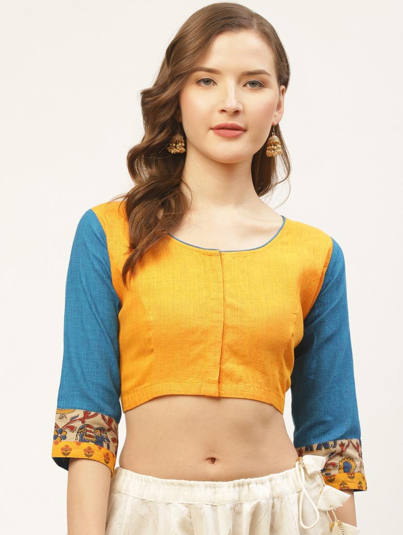 back printed blouse - 17462214 - Zoom Image - 1