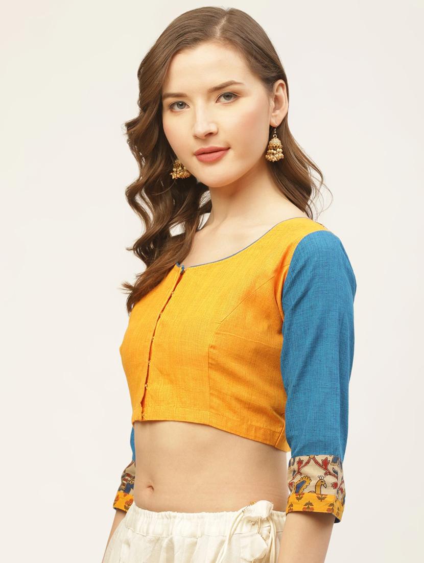 back printed blouse - 17462214 - Zoom Image - 2