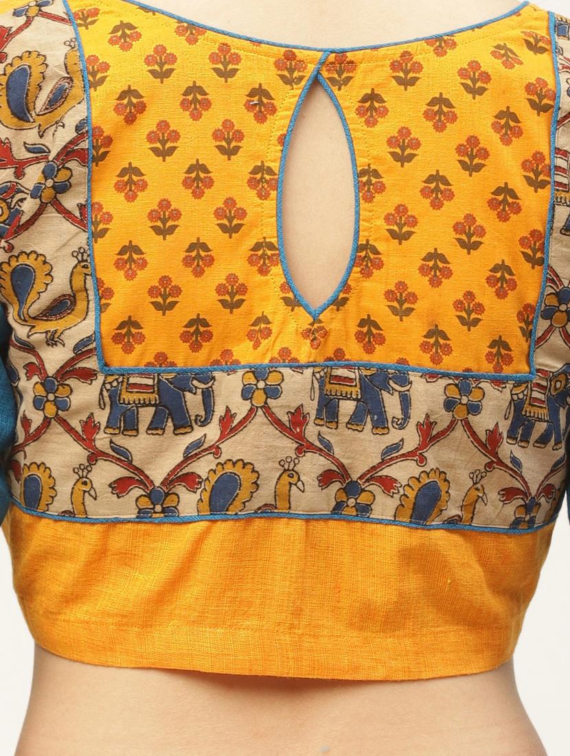 back printed blouse - 17462214 - Zoom Image - 5