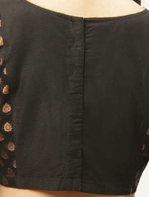 self design jamdani blouse - 17462215 - Standard Image - 5