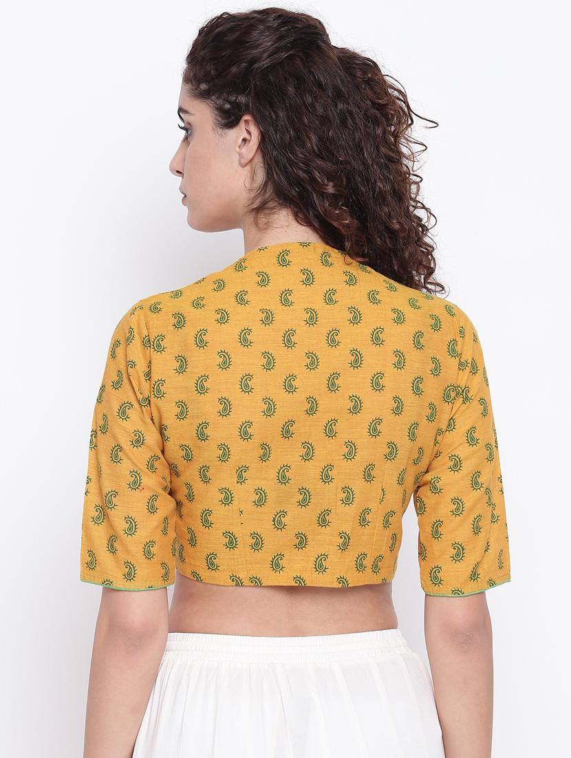 paisley printed blouse - 17462219 - Zoom Image - 3
