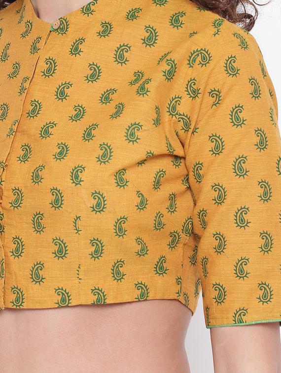 paisley printed blouse - 17462219 - Zoom Image - 4