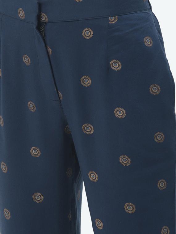 floral kurta pant set - 17462224 - Zoom Image - 4