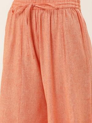 mirror work kurta palazzo set - 17462226 - Standard Image - 5