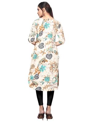 tropical straight kurta - 17462444 - Standard Image - 3