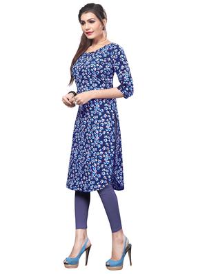 floral straight kurta - 17462446 - Standard Image - 2