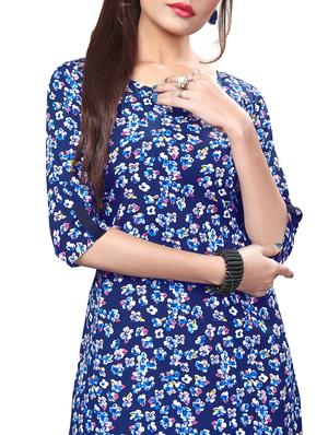 floral straight kurta - 17462446 - Standard Image - 4