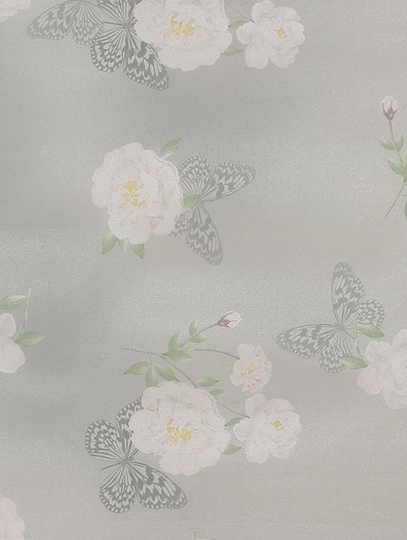 floral woven saree with blouse - 17462474 - Zoom Image - 4