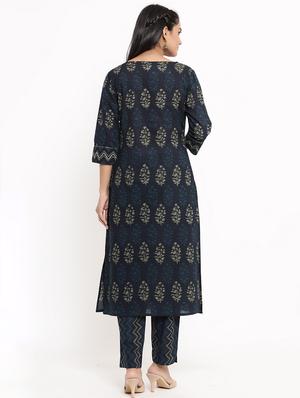 printed kurta pant set - 17462512 - Standard Image - 4