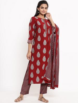 printed suit set - 17462517 - Standard Image - 2