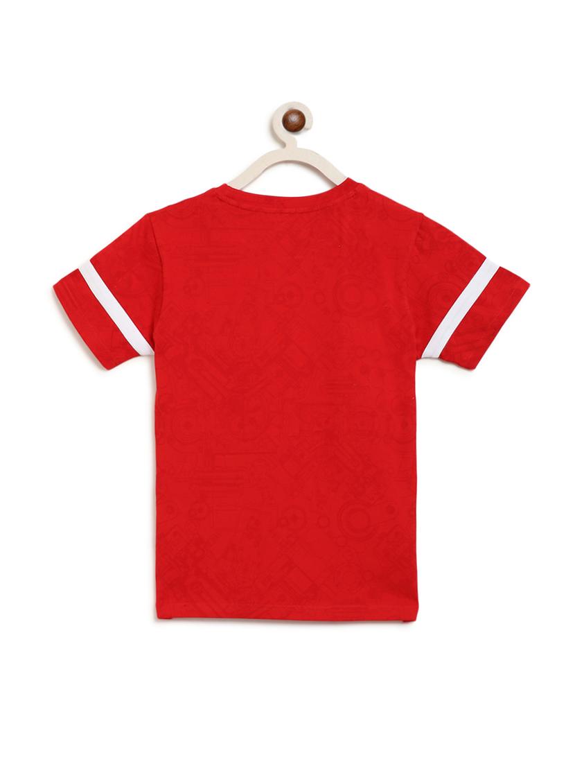 printed t-shirt with free mask - 17462534 - Zoom Image - 2