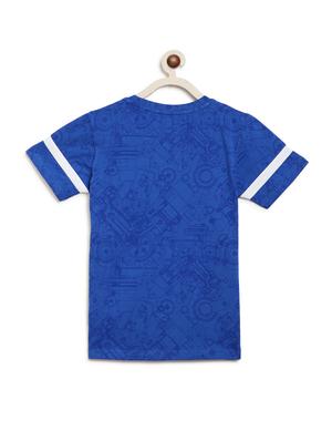 printed t-shirt with free mask - 17462535 - Standard Image - 2