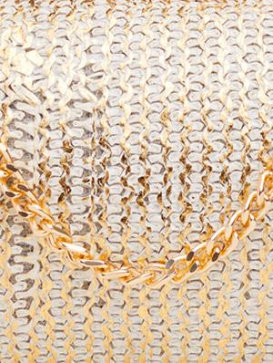 cream jute box clutch - 17462603 - Standard Image - 5