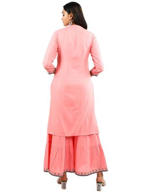 embroidered suit set - 17462644 - Standard Image - 4