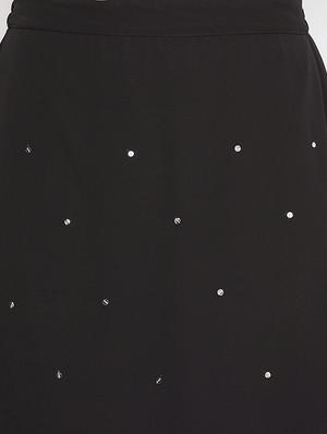 high rise frill hem a-line skirt - 17462648 - Standard Image - 5