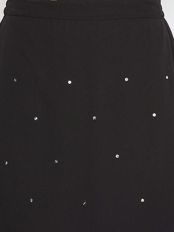 high rise frill hem a-line skirt - 17462648 - Zoom Image - 5