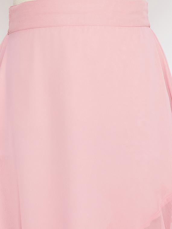 high rise asymmetric a-line skirt - 17462663 - Zoom Image - 5